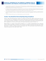 - Section 16(a) Beneficial Ownership Reporting Compliance