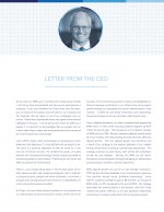 Letter from the CEO