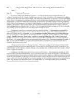 9. Changes in and Disagreements with Accountants on Accounting and Financial Disclosure