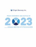 Click here to view Origin Bancorp, Inc. 2023 Proxy Statement