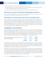 - Commitment to Sustainability