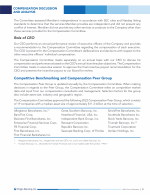 Competitive Benchmarking and Compensation Peer Group