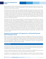 Employment Arrangements, CIC Agreements, and Potential Payments Upon Termination or CIC