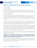 Proposal 3: Advisory Vote on Say-On-Pay Proposal